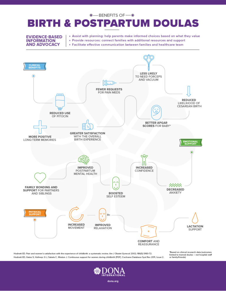 Dona Infographic V4 Birth Doula And Lactation Counseling Services